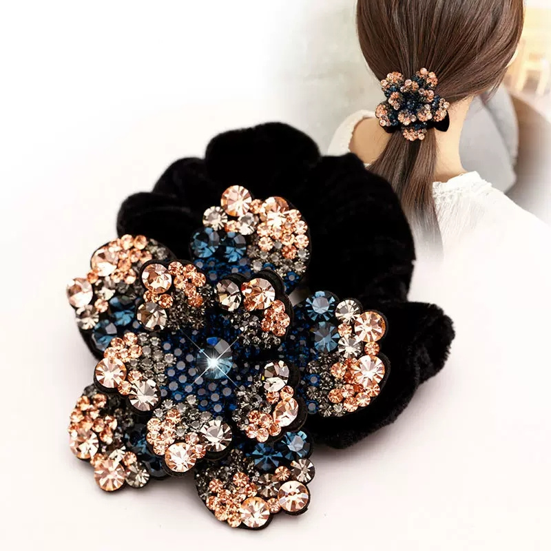 Women Rhinestone Scrunchies Ve - Velvet Jewelry Box recension och pris