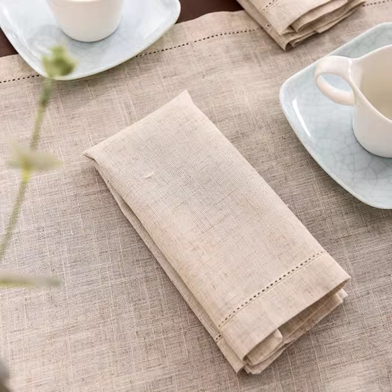 12pcs linen banquet tablecloth - Linen Napkin Set recension och pris