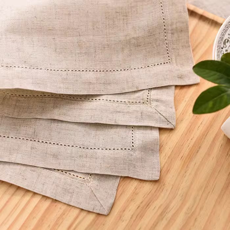 12pcs linen banquet tablecloth - Linen Napkin Set recension och pris