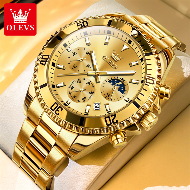 OLEVS Watch Men Top Brand Luxu - Luxury Lifestyle Brand recension och pris