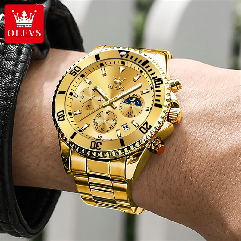 OLEVS Watch Men Top Brand Luxu - Luxury Lifestyle Brand recension och pris