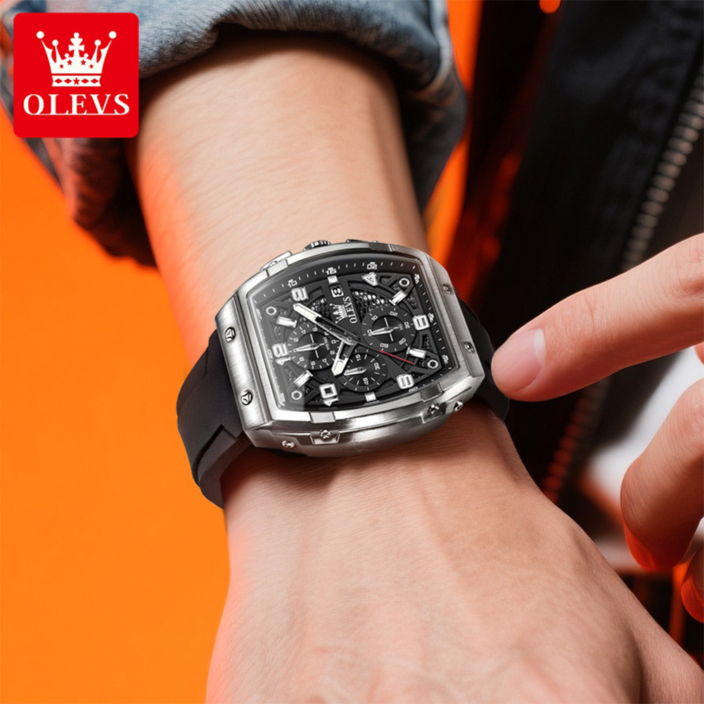 OLEVS Men Watches 2976 Luxury  - Luxury Lifestyle Brand recension och pris