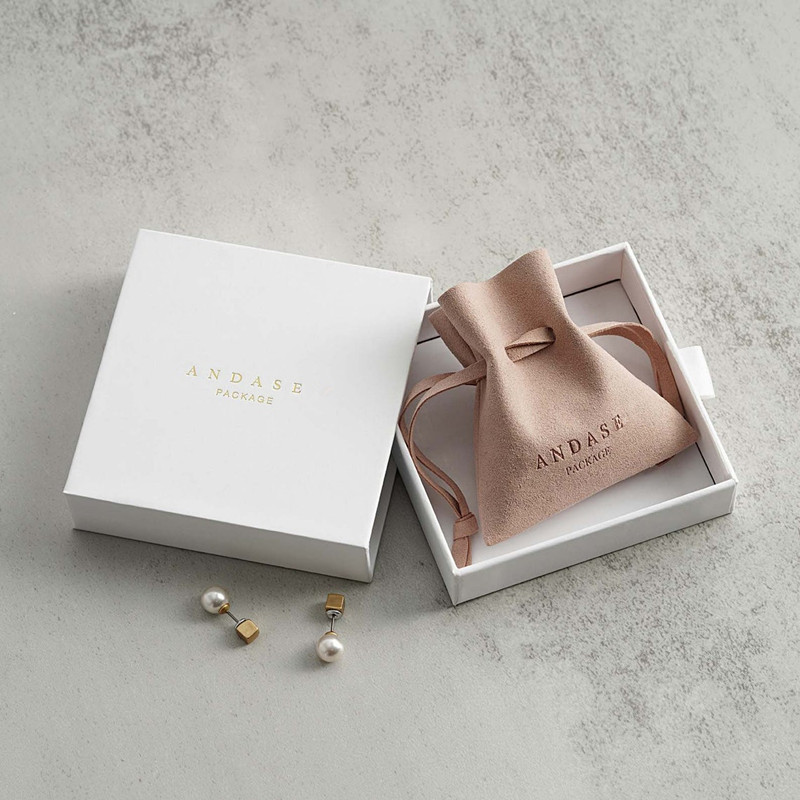 Custom Logo Packaging Pouches  - Velvet Jewelry Box recension och pris