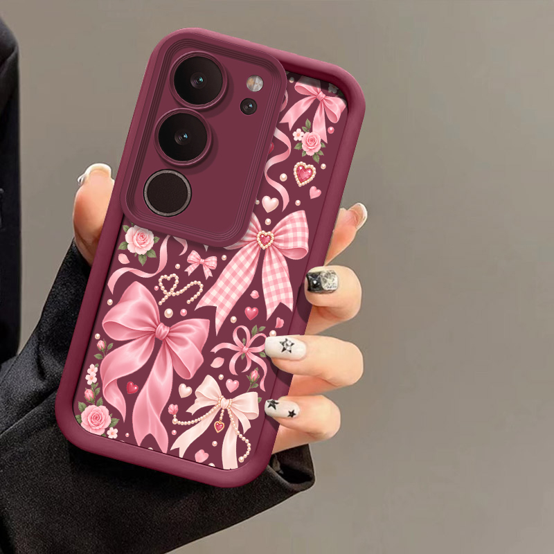 Bowknot Floral Design Phone Ca - Vivo X200 recension och pris