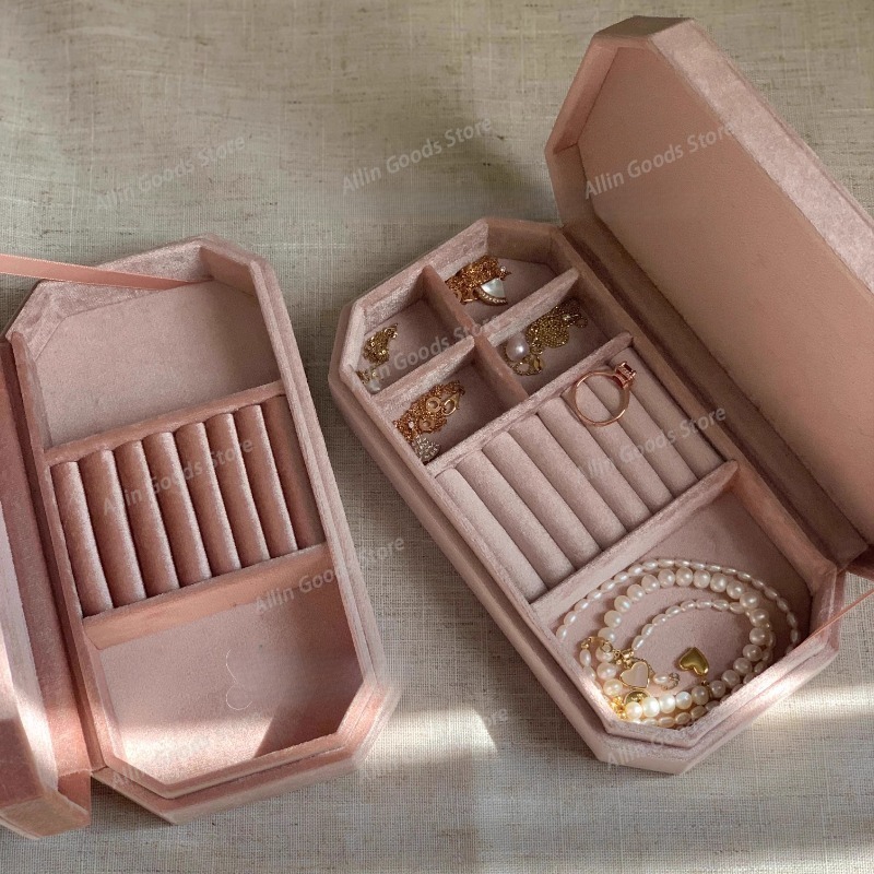 Velvet Rings Jewelry Box Luxur - Velvet Jewelry Box recension och pris