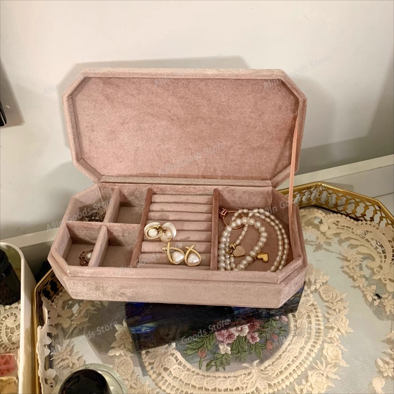 Velvet Rings Jewelry Box Luxur - Velvet Jewelry Box recension och pris