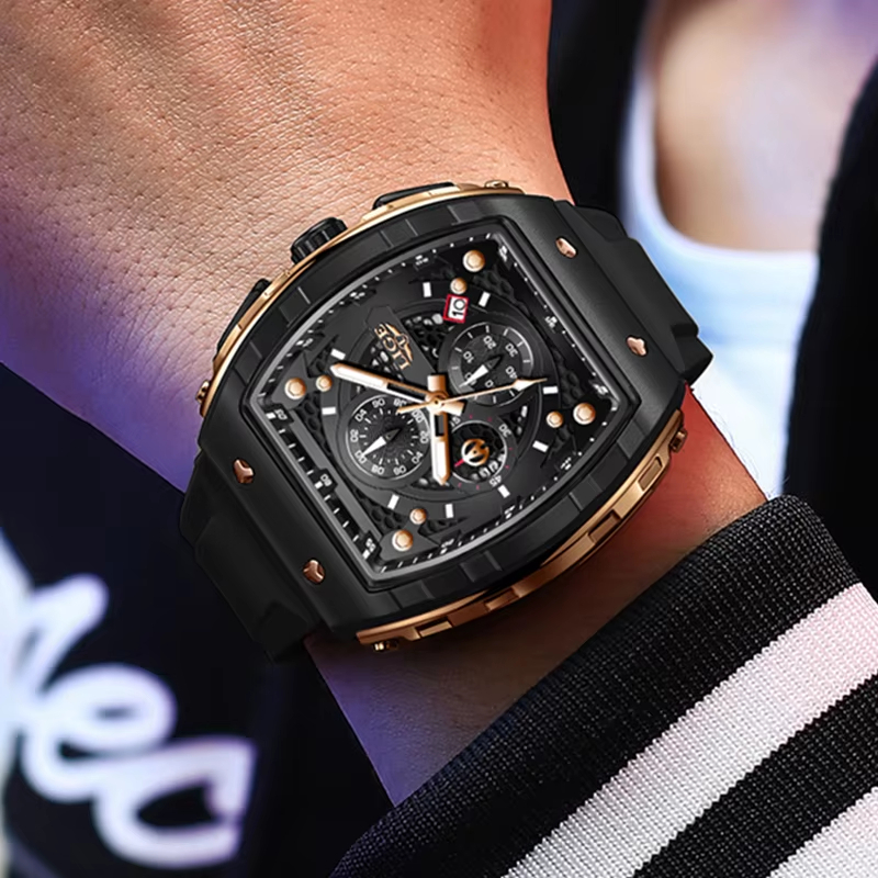 LIGE Top Brand Luxury Men Watc - Luxury Lifestyle Brand recension och pris