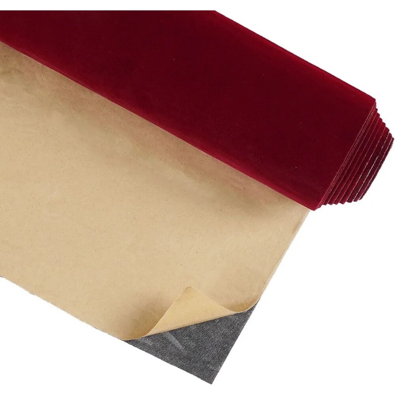20cm/3m/5m/10m x 45cm Red Colo - Velvet Jewelry Box recension och pris