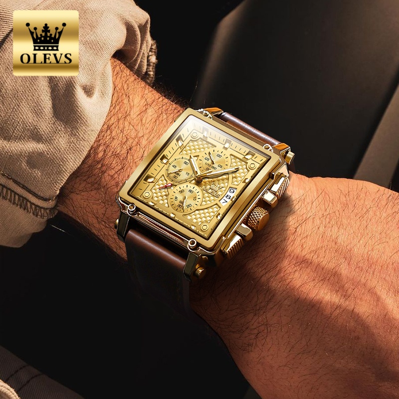 OLEVS Brand Mens Watches Water - Luxury Lifestyle Brand recension och pris