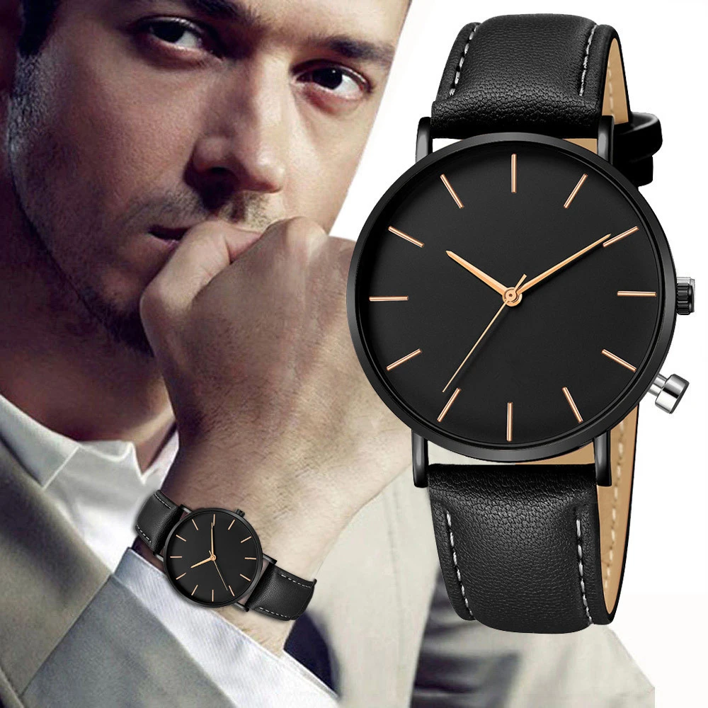 Simple Style Analog Quartz Men - Luxury Lifestyle Brand recension och pris