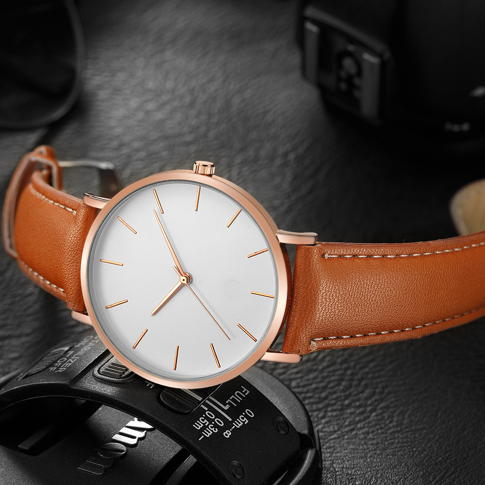 Simple Style Analog Quartz Men - Luxury Lifestyle Brand recension och pris
